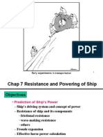 Propulsion and Resistance