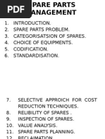 Spare Part Management | PDF | Inventory | Mechanical Engineering