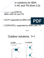 Outdoor Solutions MINI-LINK SDH Rev C