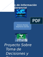 proyecto sobre toma de decisiones y sistemas gerenciales