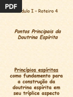 4 Pontos principais da Doutrina Espírita