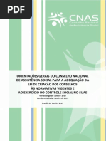 Orientações Gerais para CRIAÇÃO DOS CONSELHOS - 2013.PDF