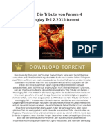 #Ç!Ñ& Die Tribute Von Panem 4 Mockingjay Teil 2.2015.torrent