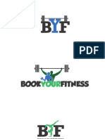 Book Your Fitness Logo Samples