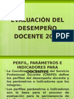 Evaluacion Del Desempeño Docente