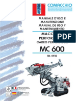 Manuale Uso MC600