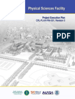 PSF Project Execution Plan for Physical Sciences Facility