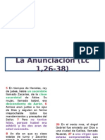 Anunciación (Lc 1,26-38)