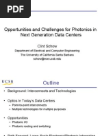 Opportunities and Challenges for Photonics in Next-Generation Data Centers - Clint Schow