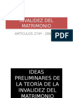 Invalidez Del Matrimonio1