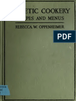 Diabetic Cookery Recipes and Menus PDF