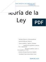 Teoria de La Ley