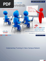 CCNP SWITCH Implementiong Vlan Trunk