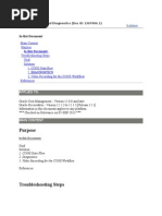 COGS Dataflow and Diagnostics