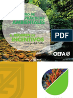 Cartilla El Registro de Buenas Practicas Ambientales y El Regimen de Incentivos a Cargo Del Oefa