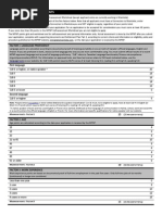 Self Assessment Worksheet