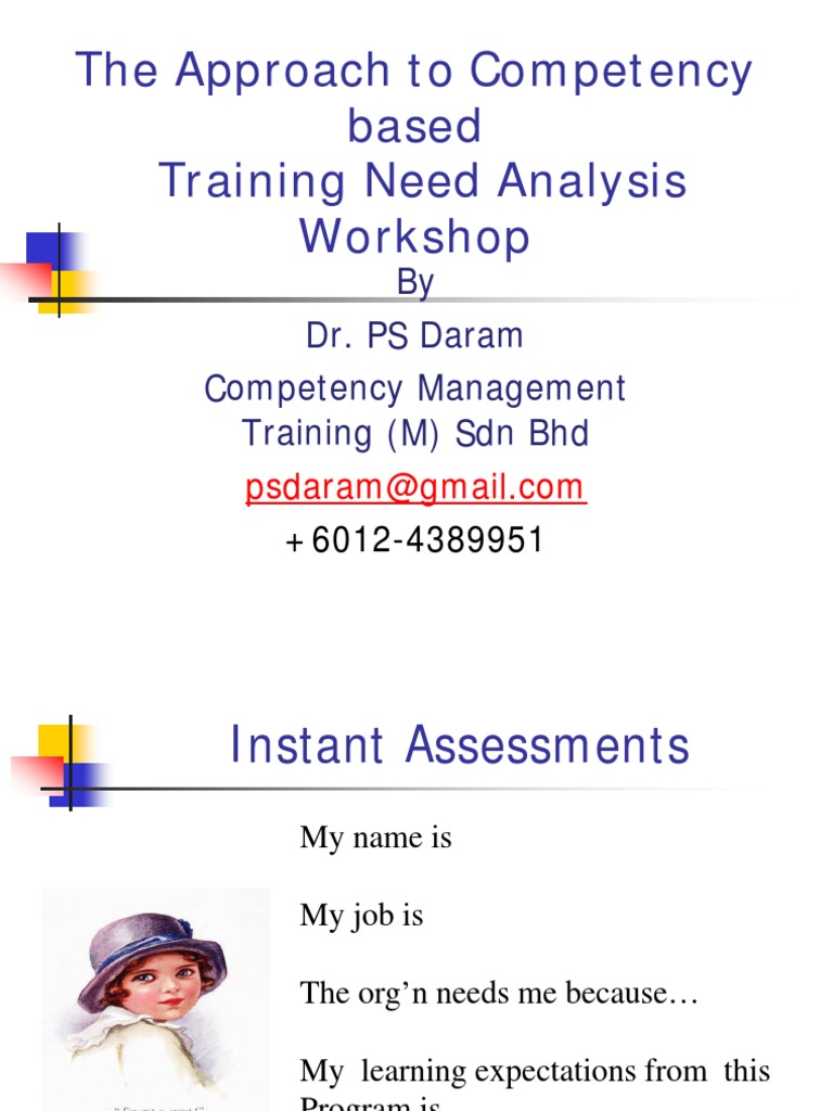 TNA Competency Based | PDF | Competence (Human Resources) | Educational ...