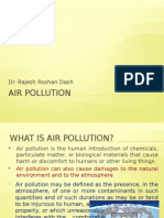 Air Pollution: Dr. Rajesh Roshan Dash