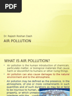 Air Pollution: Dr. Rajesh Roshan Dash