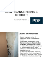 Maintenance Repair & Retrofit: Assignment 1