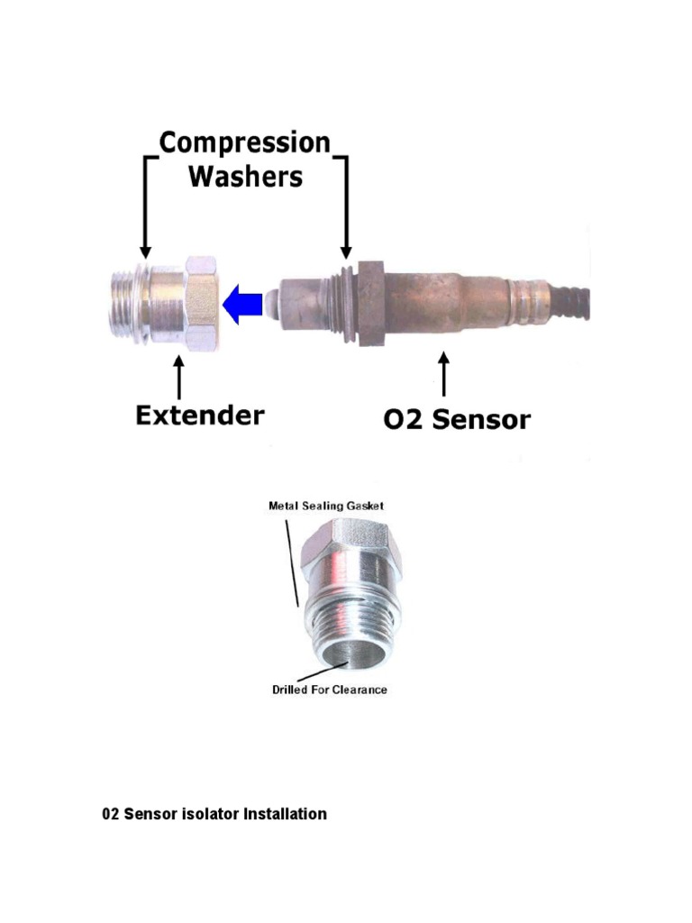 O2 Sensor Isolator Installation Guide | PDF | Computers