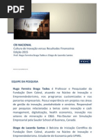 Relatório Cultura Inovação 2015 v3