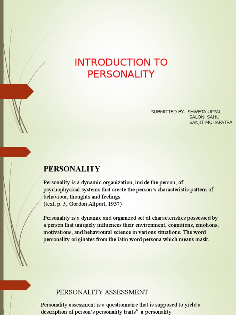 Neo Ffi 3 Pdf Extraversion And Introversion Behavioural Sciences
