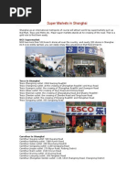 Super Markets in Shanghai