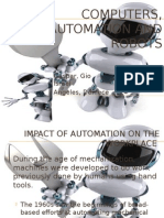 Computers, Automations and Robots