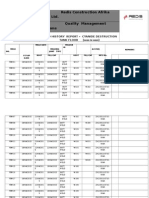 Weld Visual Inspection Report-CYANIDE DESTRUCTION TANK (Floor Welds)