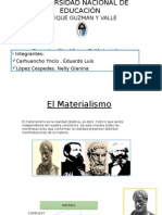 Diapositivas Materialismo