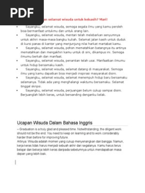 Ucapan Selamat Lulus Sidang Skripsi Bahasa Inggris ...