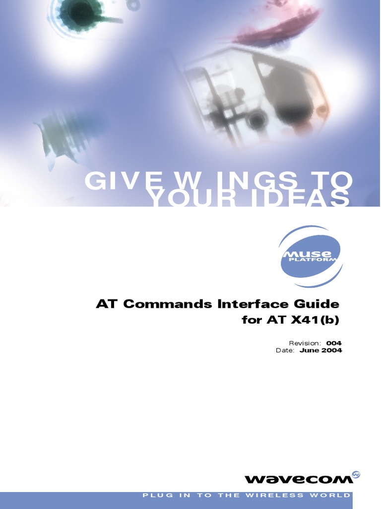 At Commands Interface Guide For at X41b | PDF | Short Message Service ...