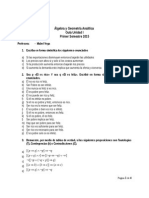 Guía 1 de Álgebra y Geoemtría Analítica D-V