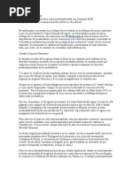 Carta Del Agua de don Infanti