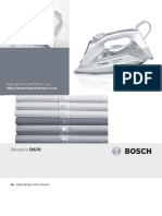 Bosch DA-70 Iron Instructions