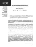 Un Nuevo Humanismo - UNESCO