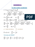 Formulas Dinamica I