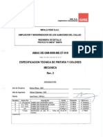 Especificacion Tecnica de Pintura - Isi