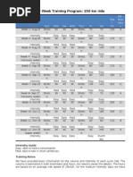 12 Week Training Program