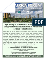 2015 ABA-SIL AFRICA FORUM in Nairobi, Kenya _ June 4-5 