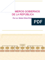 Los Primeros Gobiernos de La República