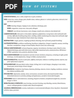 Download Review of Systems Template  by Jessica Nishikawa SN289598383 doc pdf