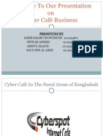 Presentation of Cyber Cafe