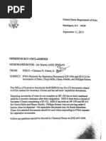 Huma Abedin & Cheryl Mills 'Separation Agreements'