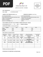 Godrej & Boyce Mfg. Co. Ltd. Application Form: Recent Photograph (In Professional Attire)