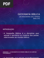 GEOGRAFIA BÍBLICA