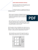 Problemas Sobre Movimiento Vertical y Parabolico 2015