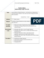 Online Module Syllabus