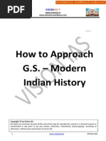 How To Approach G.S. Modern Indian History (Shashidthakur23.wordpress - Com)